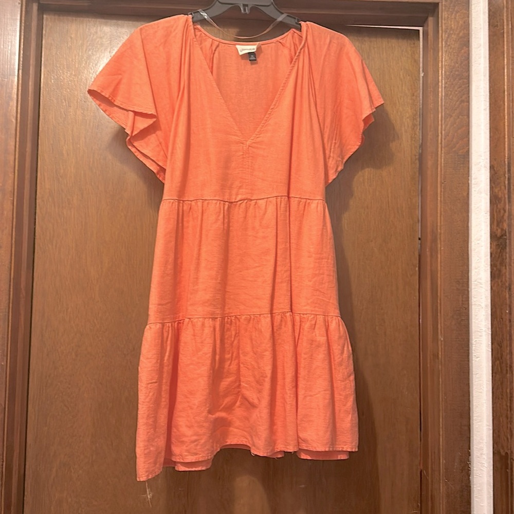 Women's Flutter Short Sleeve Mini Skater Dress - Universal Thread